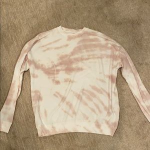 ALO YOGA TIE DYE CREWNECK